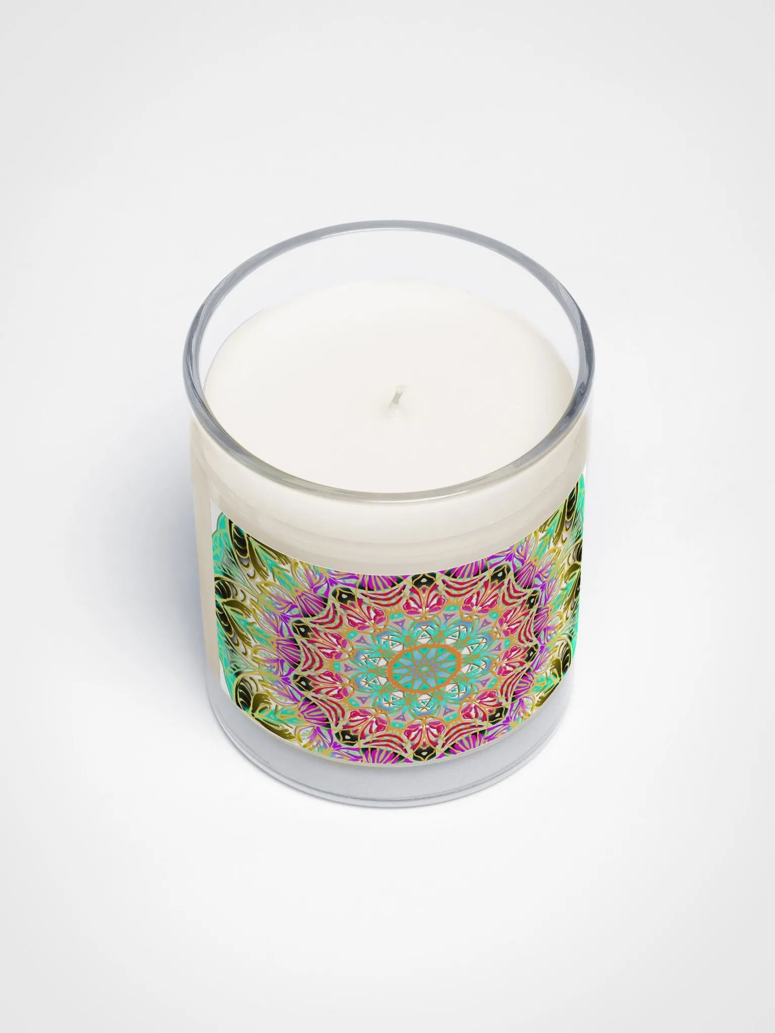 Mandala Harmony Soy Wax Candle product image (3)
