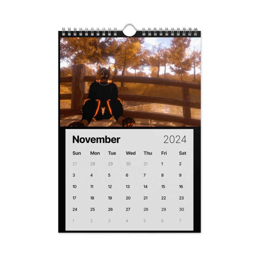 Golden Wolf's calendar product image (11)