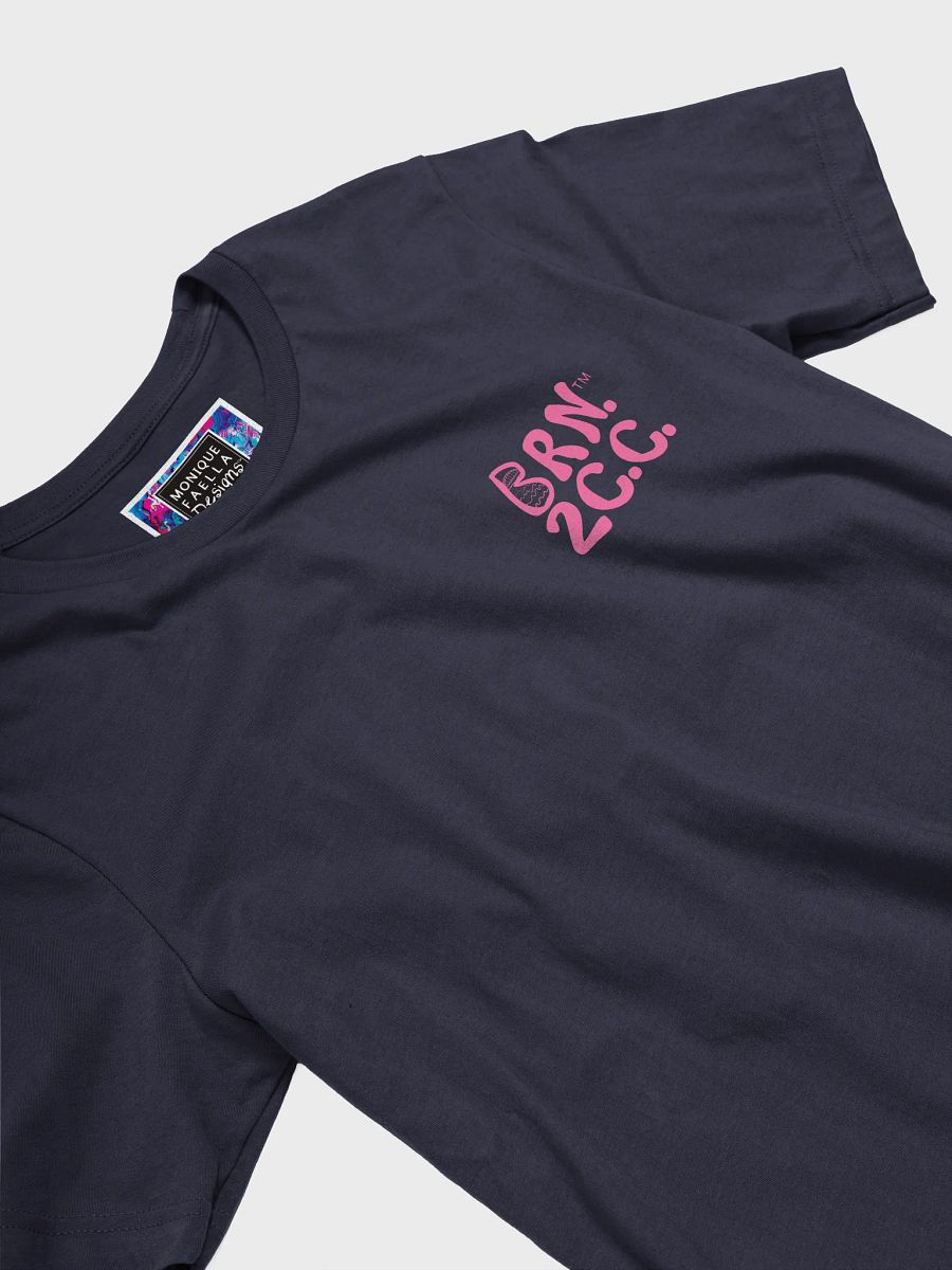 Men's | BOURNE to Cape Cod™ | Supersoft T-Shirt by Bella+Canvas | Brilliant Rose Pink Logo on Jewel Tone Colors product image (22)