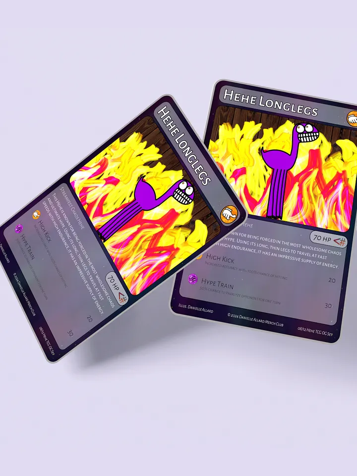 Hehe Longlegs Digital Card [Hehe TCG Card #08] product image (1)