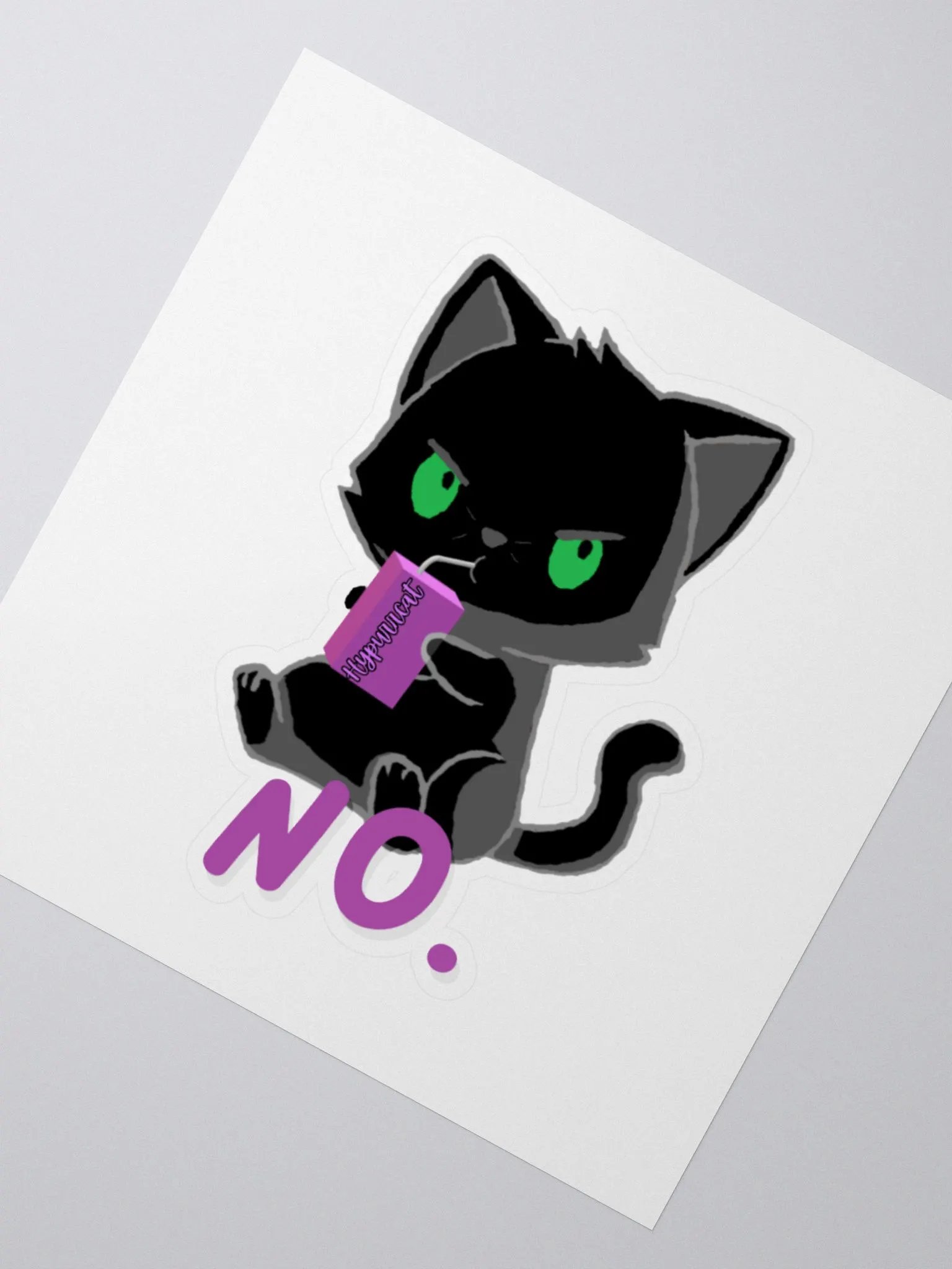 Grumpy Cat 'NO' Sticker product image (2)