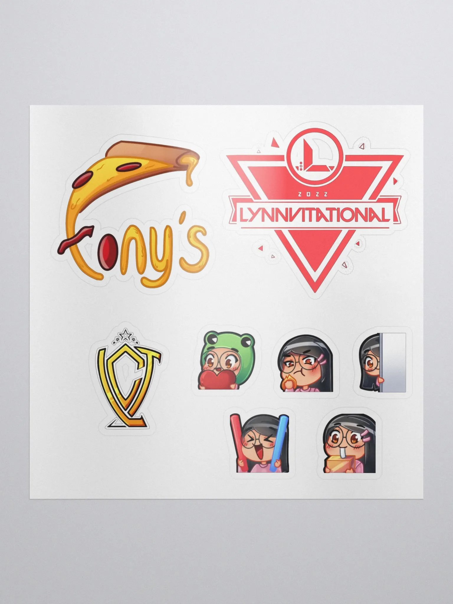 Tony's Pizzeria Sticker Sheet product image (1)