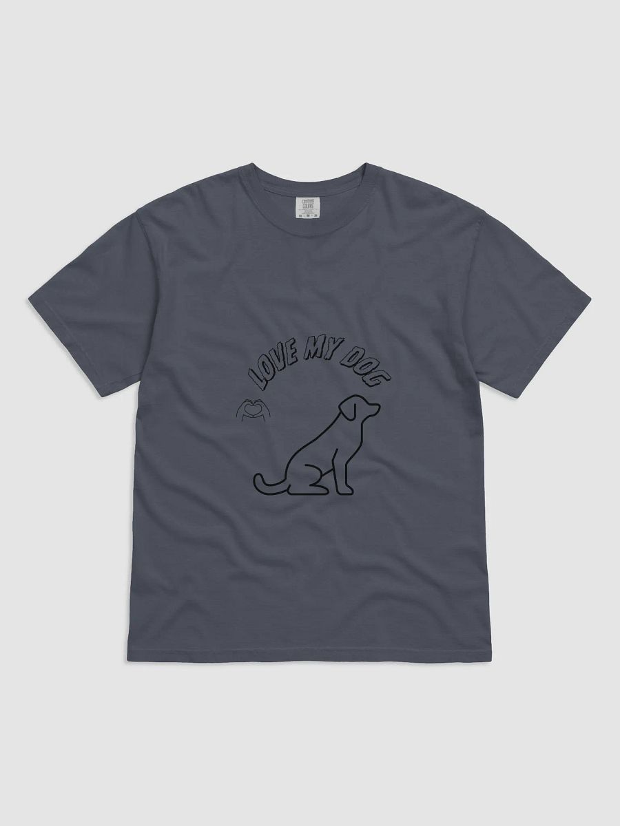Love My Dog Heavyweight Cotton T-Shirt product image (6)