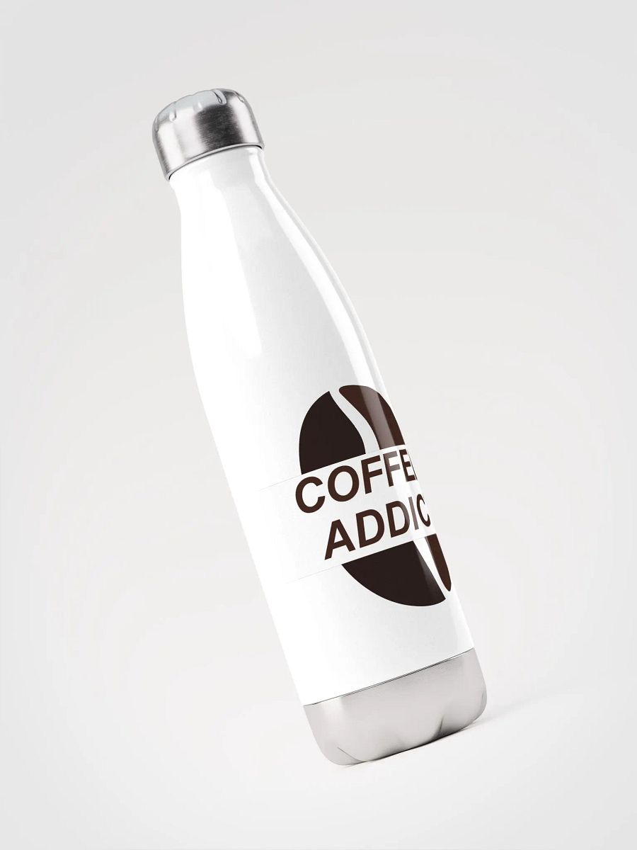 Coffee Addict Stainless Steel Water Bottle product image (3)