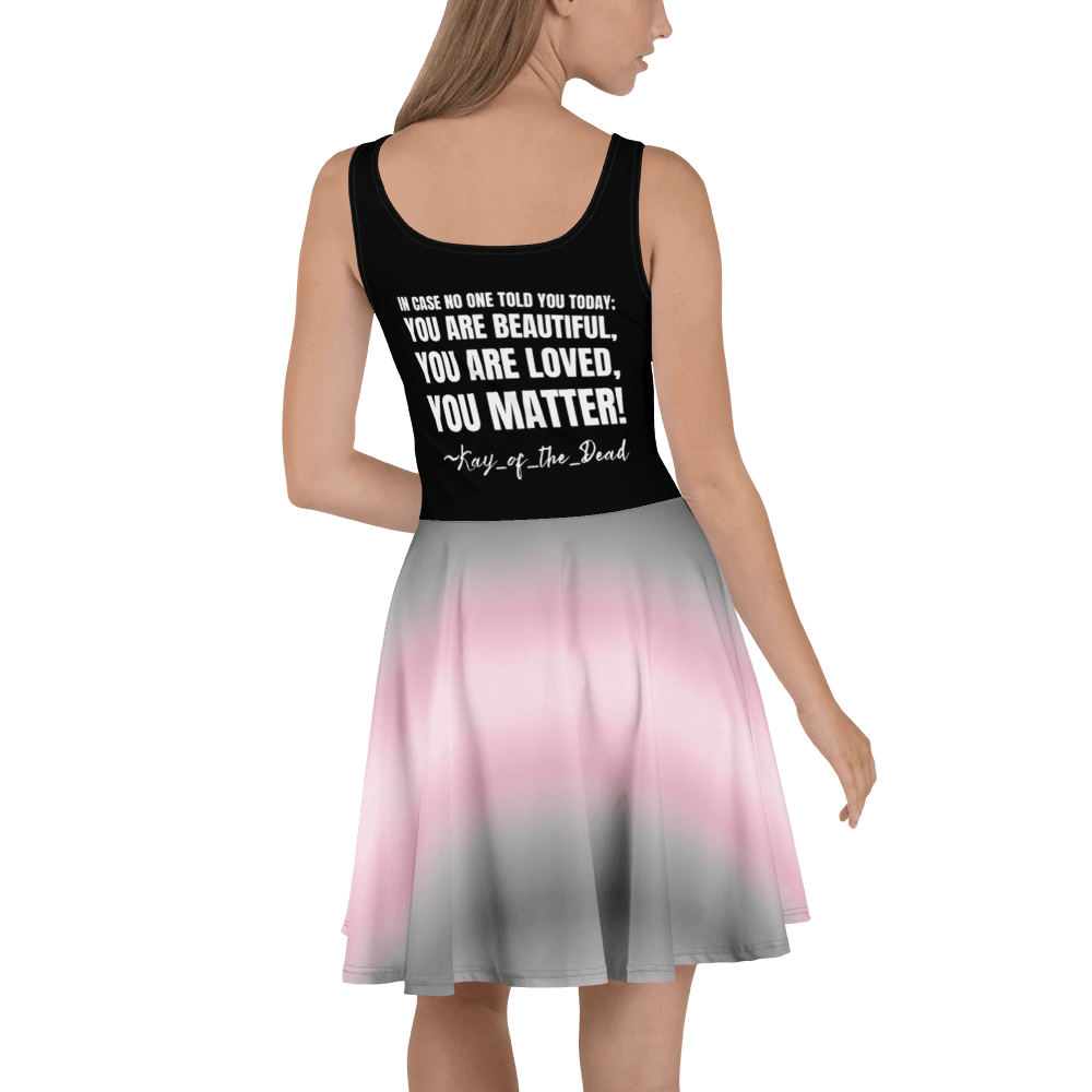 Kay_of_the_Dead Pride Logo Dress With Demigirl Pride Skirt product image (4)