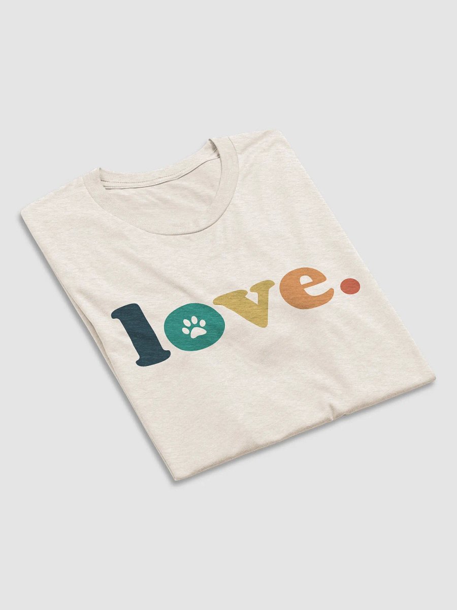 Dog Lover Retro // Unisex Triblend Tee product image (3)