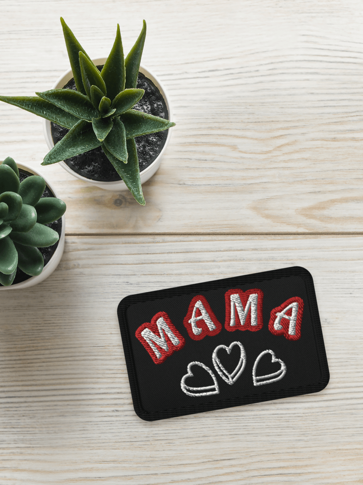 Mama's Love Embroidery Patch product image (5)