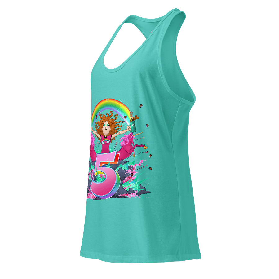 LadyAm5Years Femmem Racerback Tank product image (15)