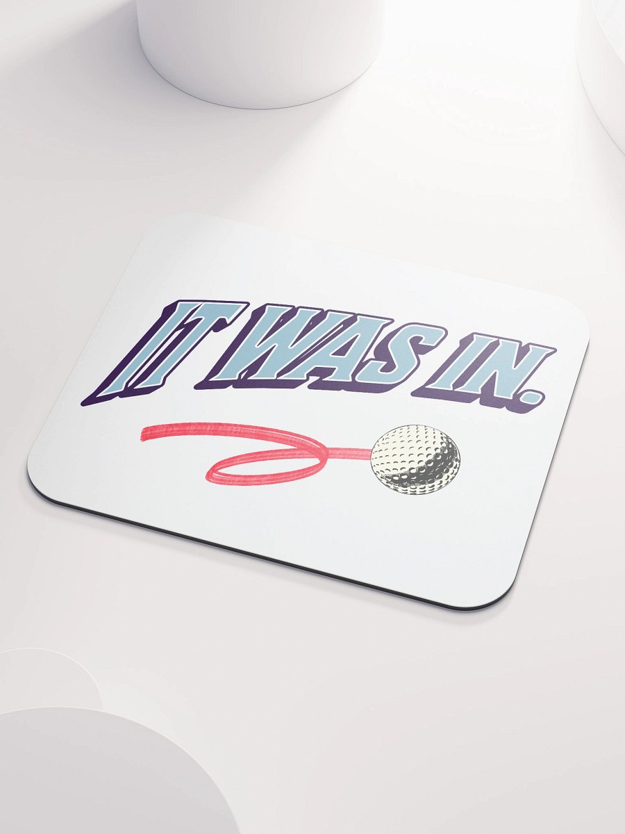 It Was In Golfing Motion Graphic Mouse Pad product image (3)