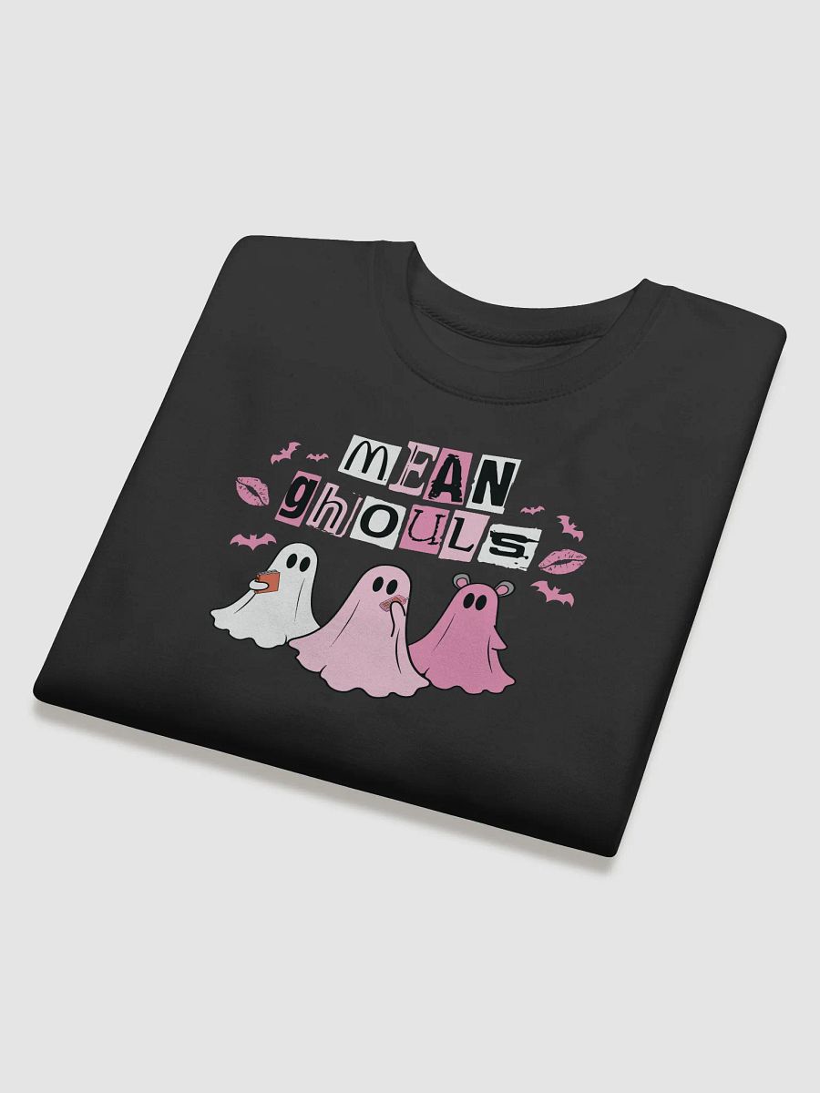 Mean Ghouls Cartoon Ghosts Premium Sweatshirt product image (4)
