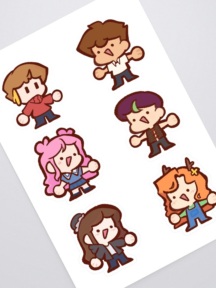 Set A - Life series Stickers product image (1)