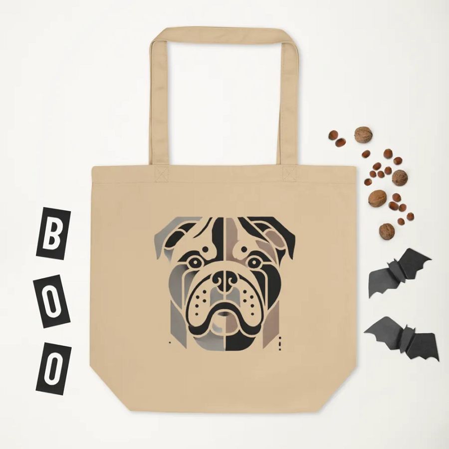 Bulldog Chic Tote Bag product image (6)