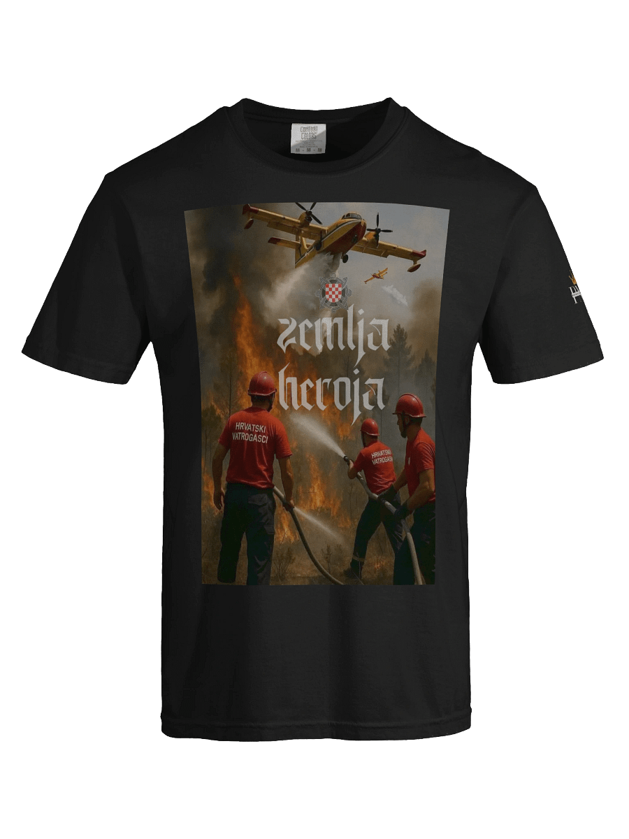 Patriot Nedo Boss Crown Logo T-Shirt zemlja heroja product image (25)