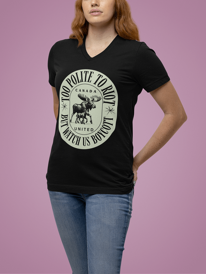 Moose Protest V-Neck Tee product image (13)