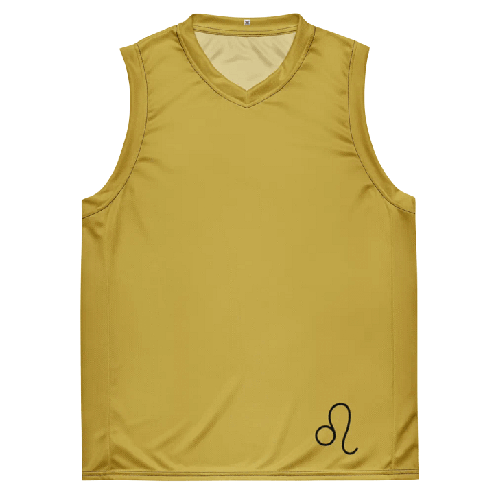 Leo Zodiac All-Over Print Basketball Jersey product image (2)