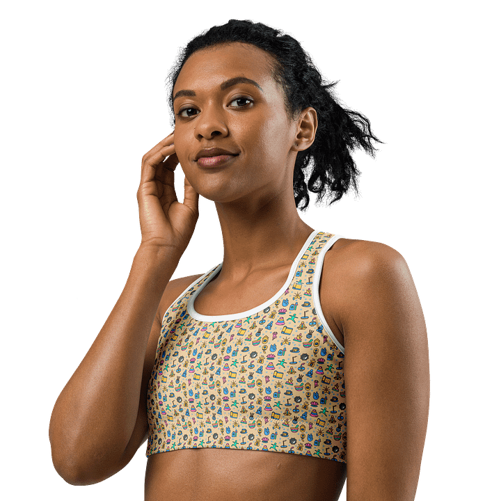 Serenity Yoga Non-Adjustable Sports Bra product image (2)