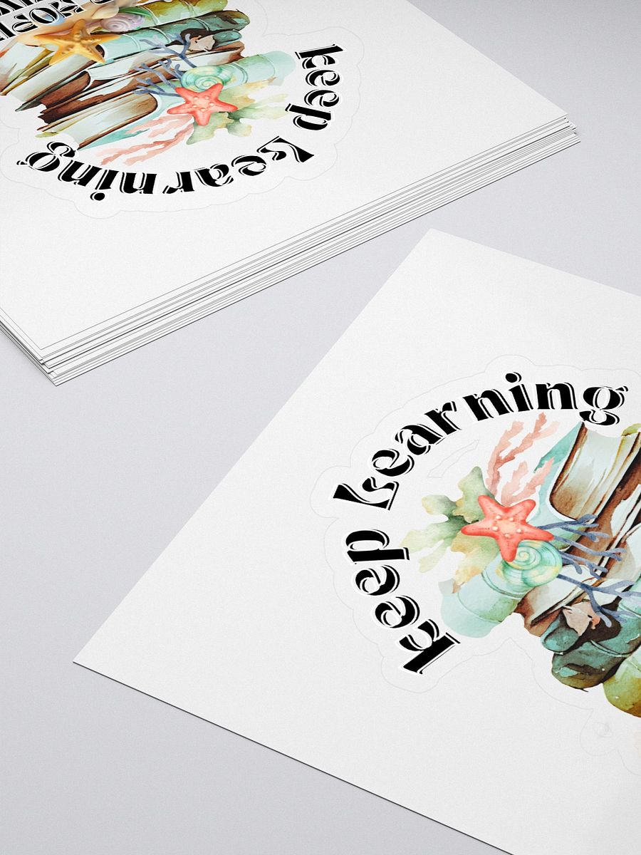 Seaside Wisdom Kiss Cut Stickers product image (4)