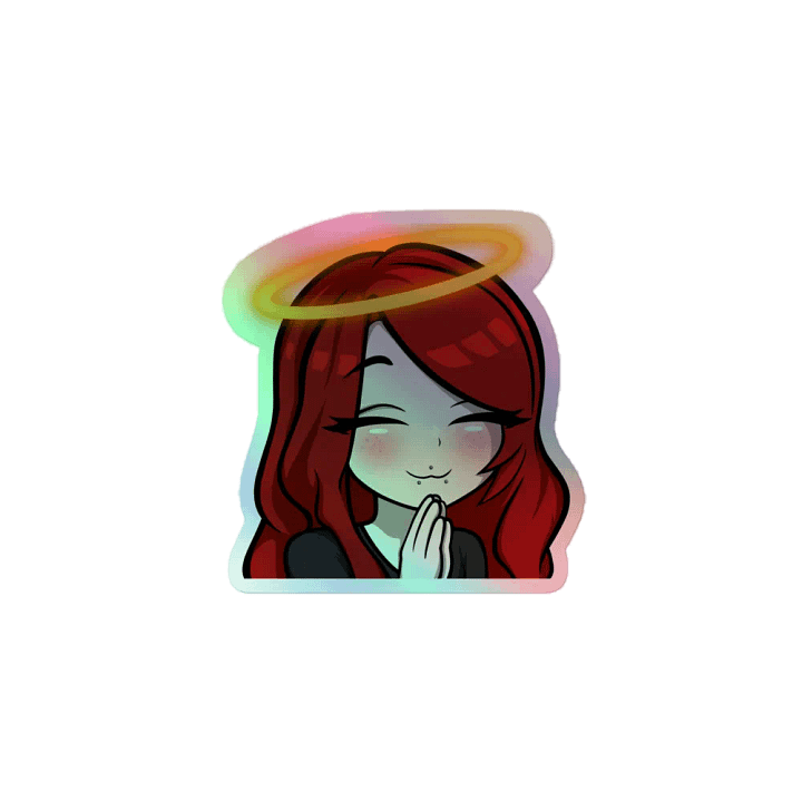 Holographic Endra Angel Sticker product image (1)