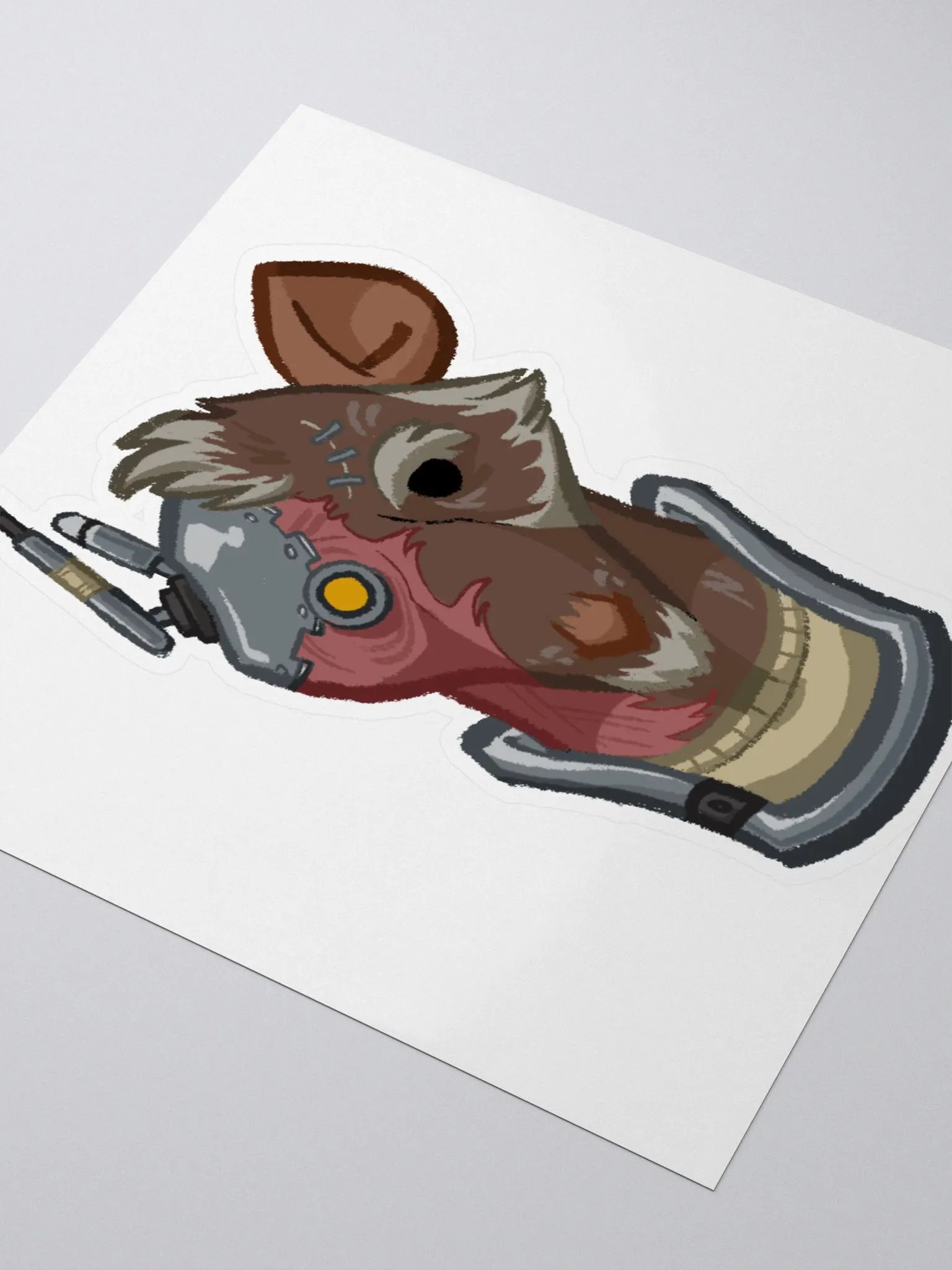 Captain Scrap Sticker product image (7)