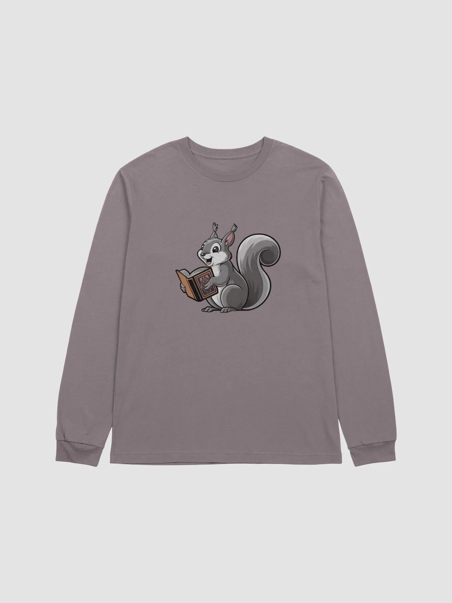 Smiling Squirrel Storytime Long Sleeve Tee product image (1)