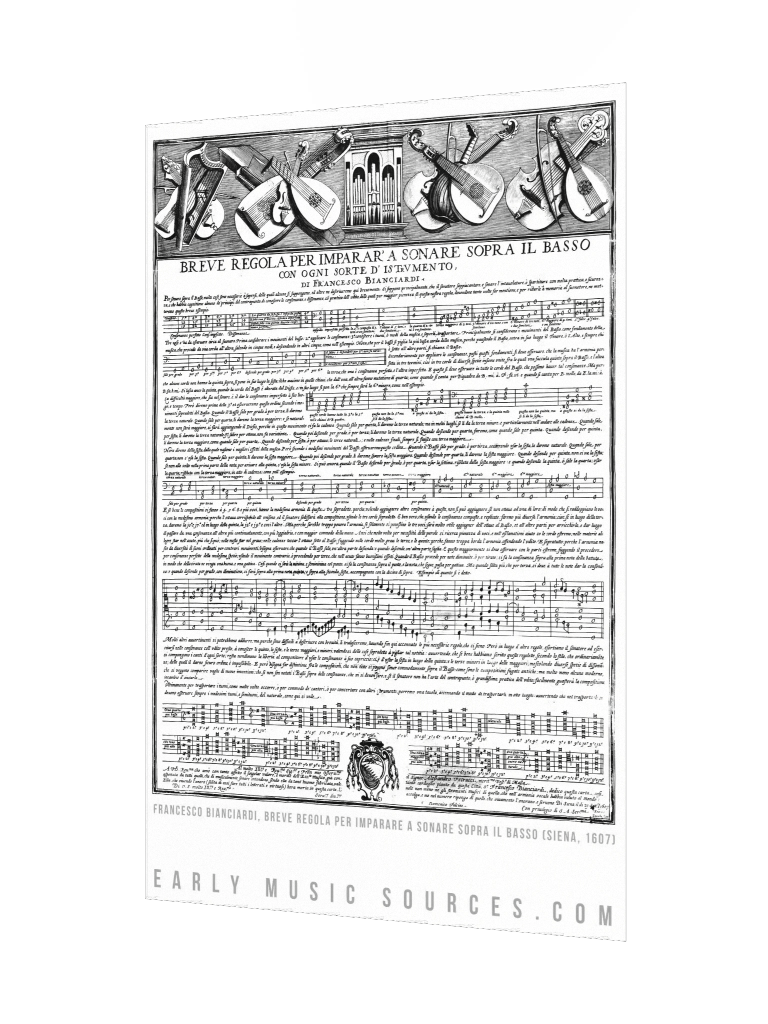 Breve Regola per imparare a sonare sopra il Basso product image (3)
