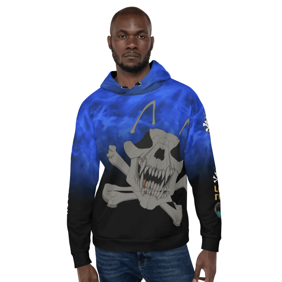 Mongrel Squad Straight Outta Klescher Blue/Black Hoodie product image (6)