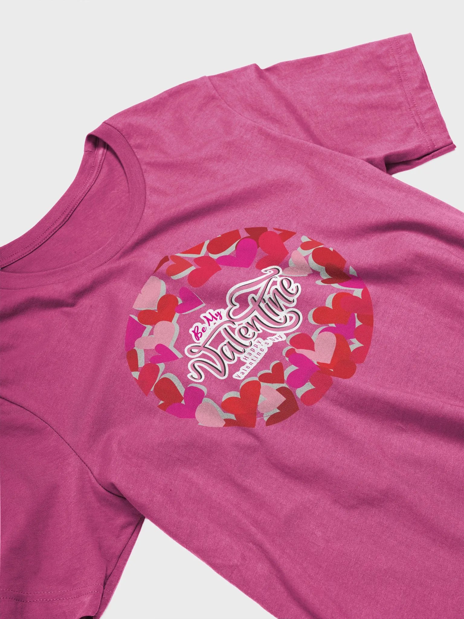 Valentine's Heart Circle T-Shirt product image (26)