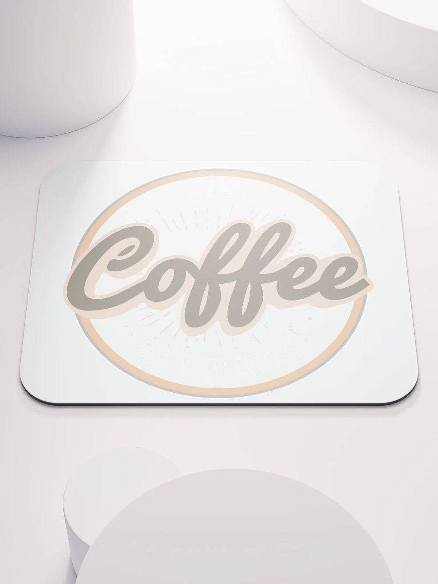 Coffee Circle Mouse Pad product image (1)