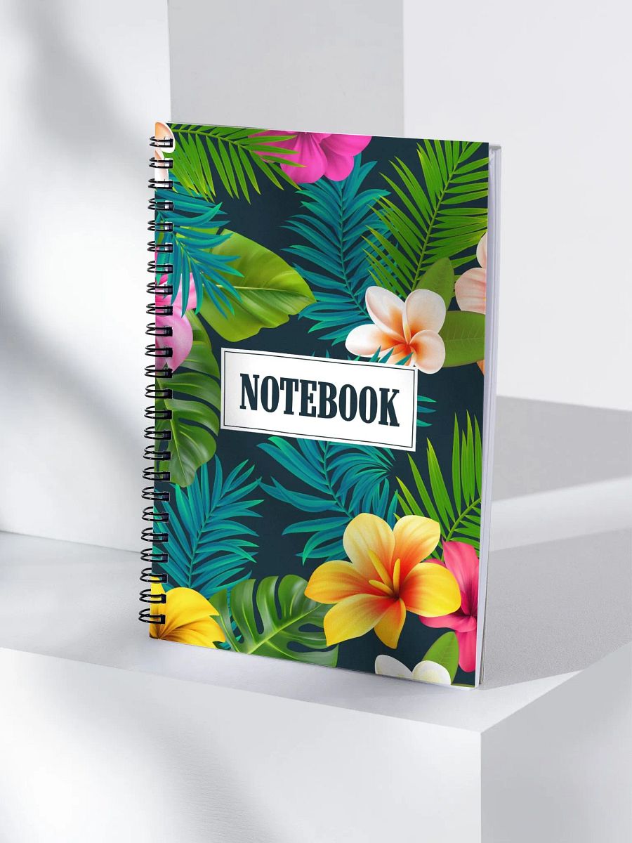 Tropical Blooms Spiral Notebook product image (4)