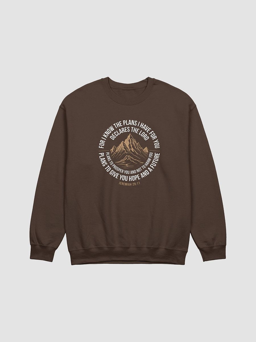 Jeremiah 29:11 Unisex Crewneck Sweatshirt - For I Know the Plans I Have for You product image (4)