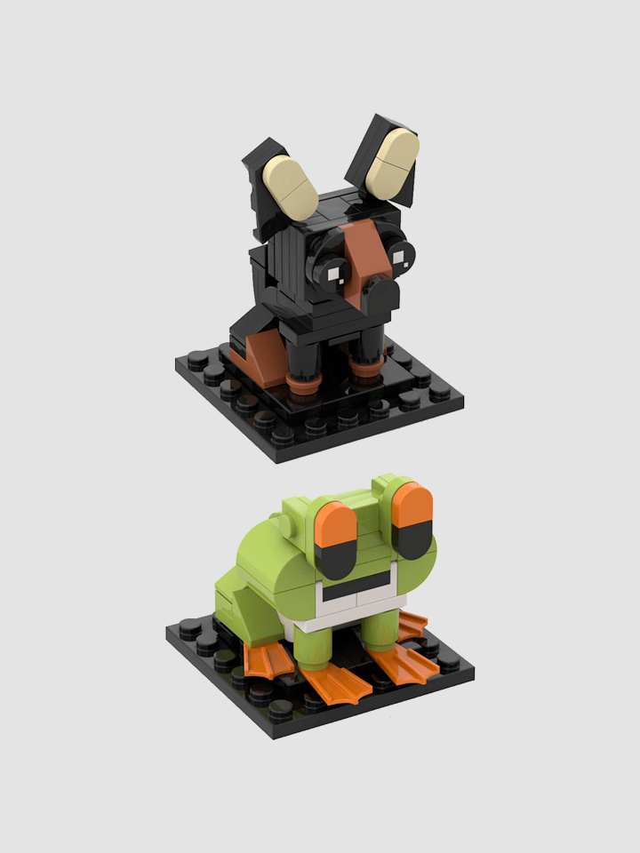 Bowser + Rip the Frog Combo PDF and Parts List product image (1)