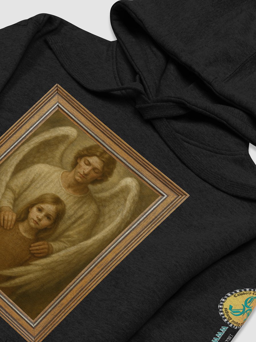 Angels Watch Over Them (Female) Cotton Heritage Unisex Premium Hoodie product image (3)