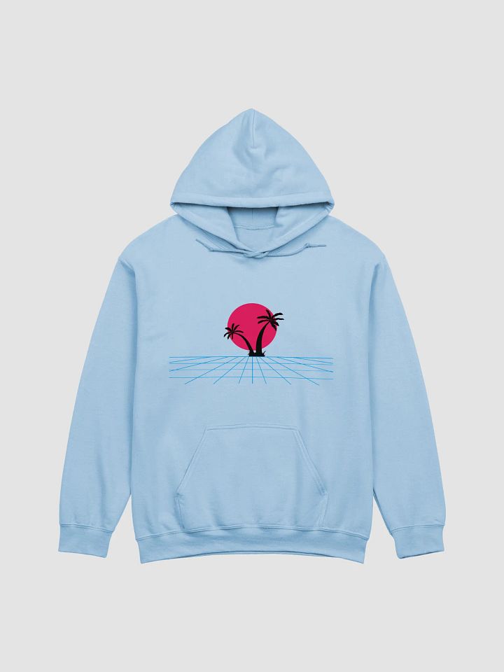 Retro Sunset Palm Hoodie product image (1)