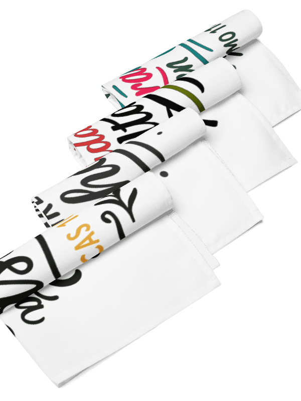 Christian Cloth Napkins (Spanish) product image (6)