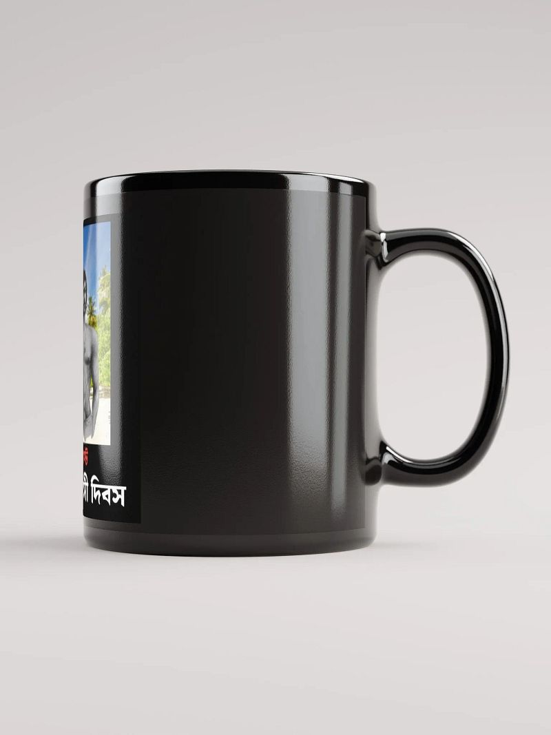Heroic Warriors Black Glossy Mug