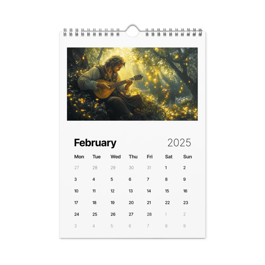 2025 Hack the Dungeon class calendar | D&D product image (5)
