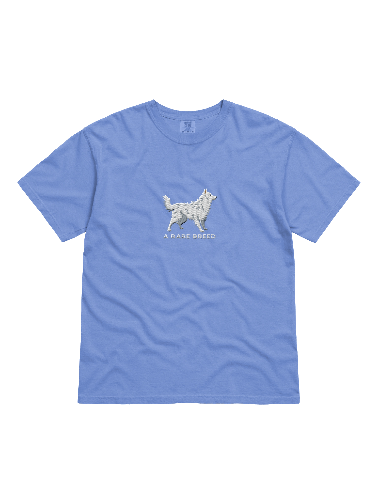 A Rare Breed T-Shirt(Embroidered) of a Hungarian Mudi(White) product image (41)