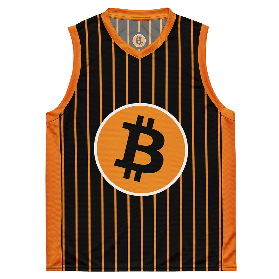 Nakamoto Bitcoin Jersey (Black) product image (2)