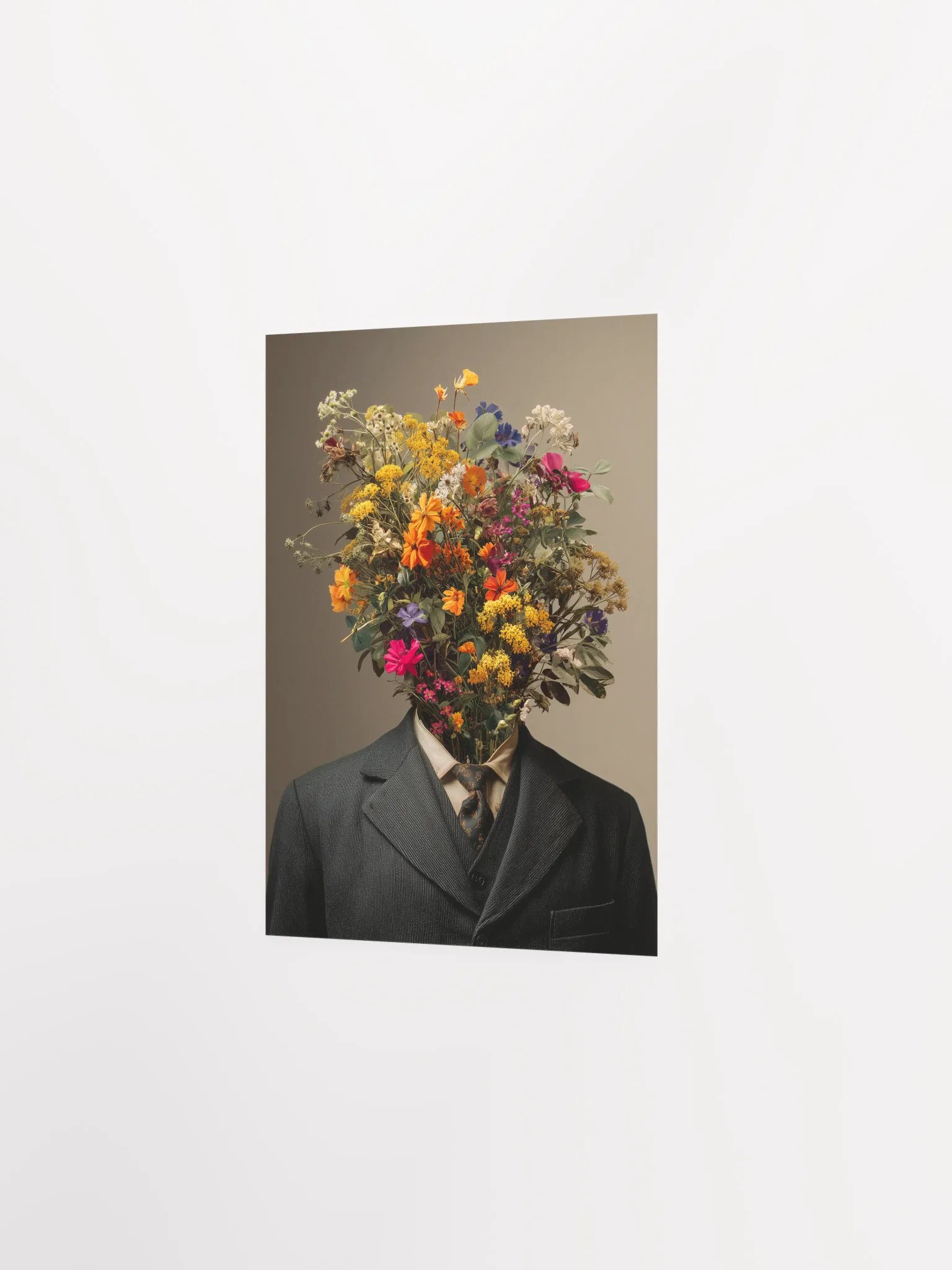 Wild Thoughts in Bloom Vibrant Matte Poster product image (9)