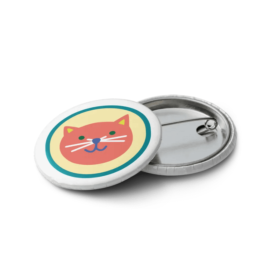 Set of Pin Buttons (vintage style) product image (12)