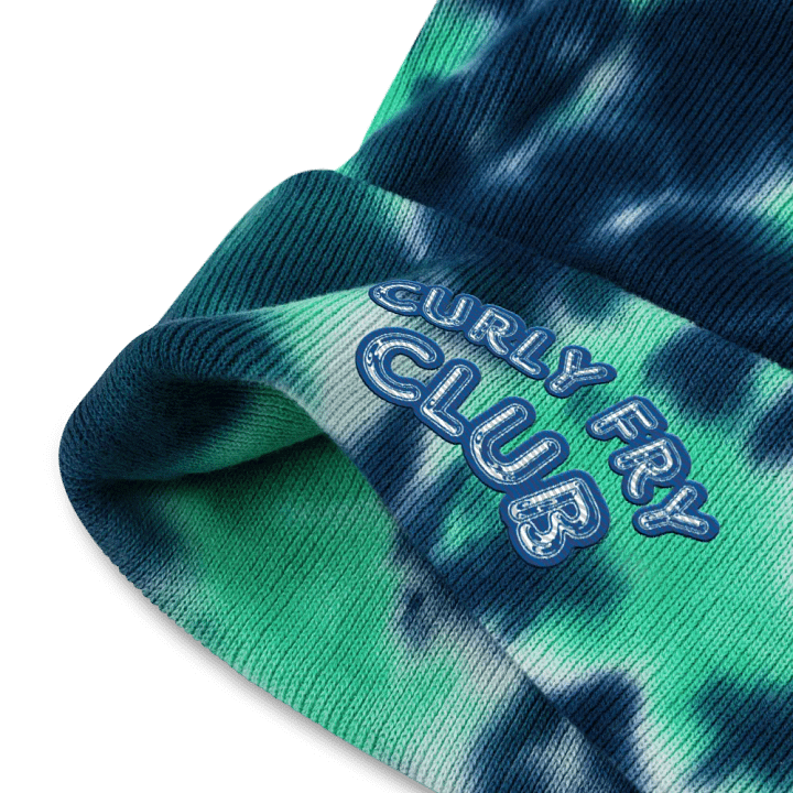 CURLY FRY CLUB tie-dye beanie product image (2)