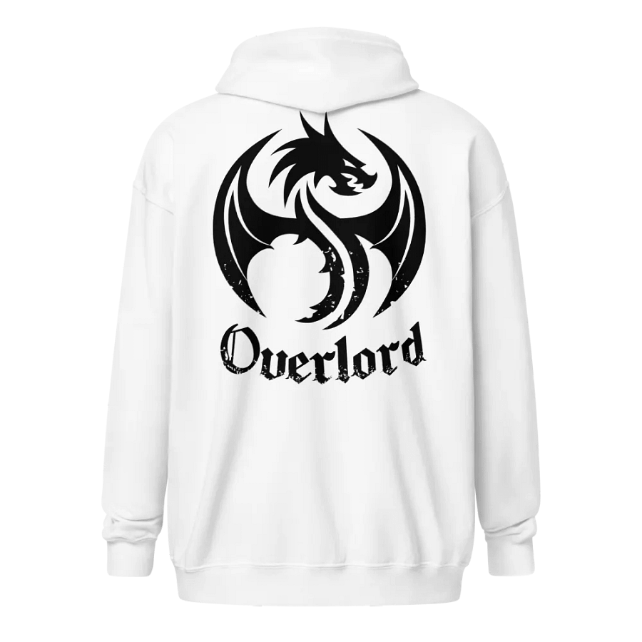 Overlord Heavy Blend Zip Hoodie (Black) product image (6)
