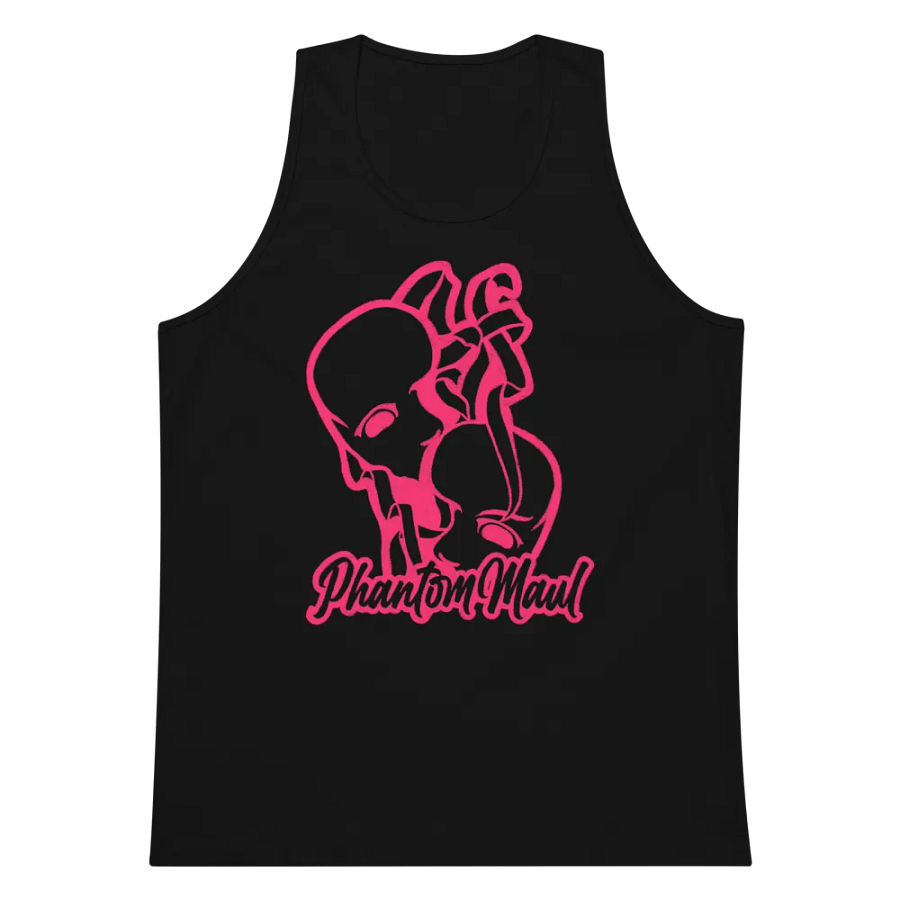Hot Pink Big logo Men's Tank Top product image (19)
