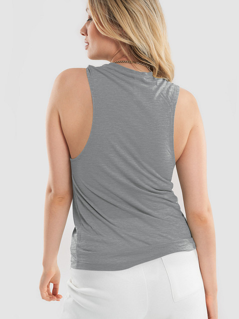 Photo showing Bella+Canvas Women's Flowy Muscle Tank