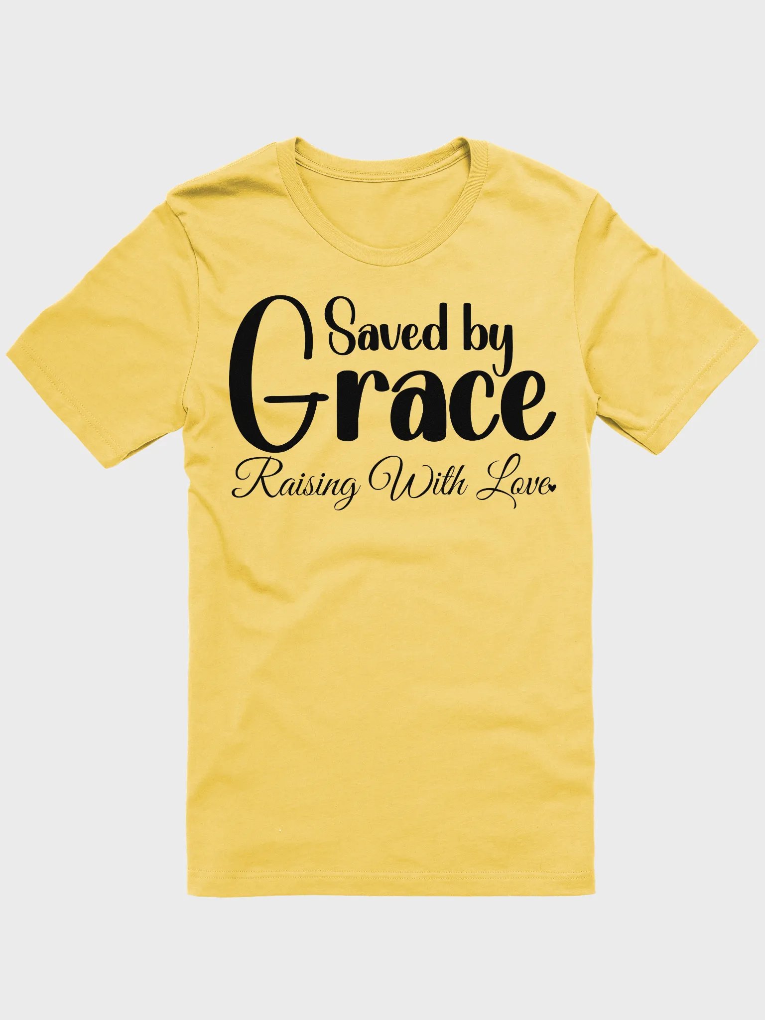 Saved By Grace, Bella Canvas T-shirt. product image (2)