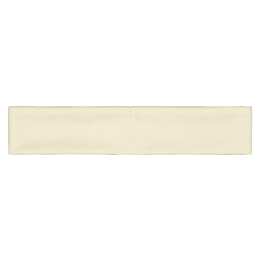Off White Beige Solid Color Headband product image (2)