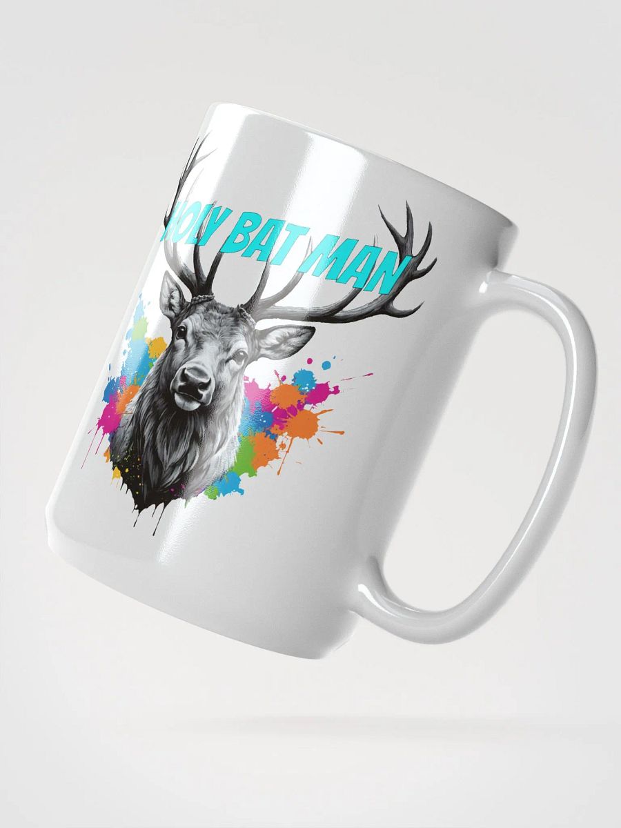 Holy Bat Man Mug White 15oz product image (2)