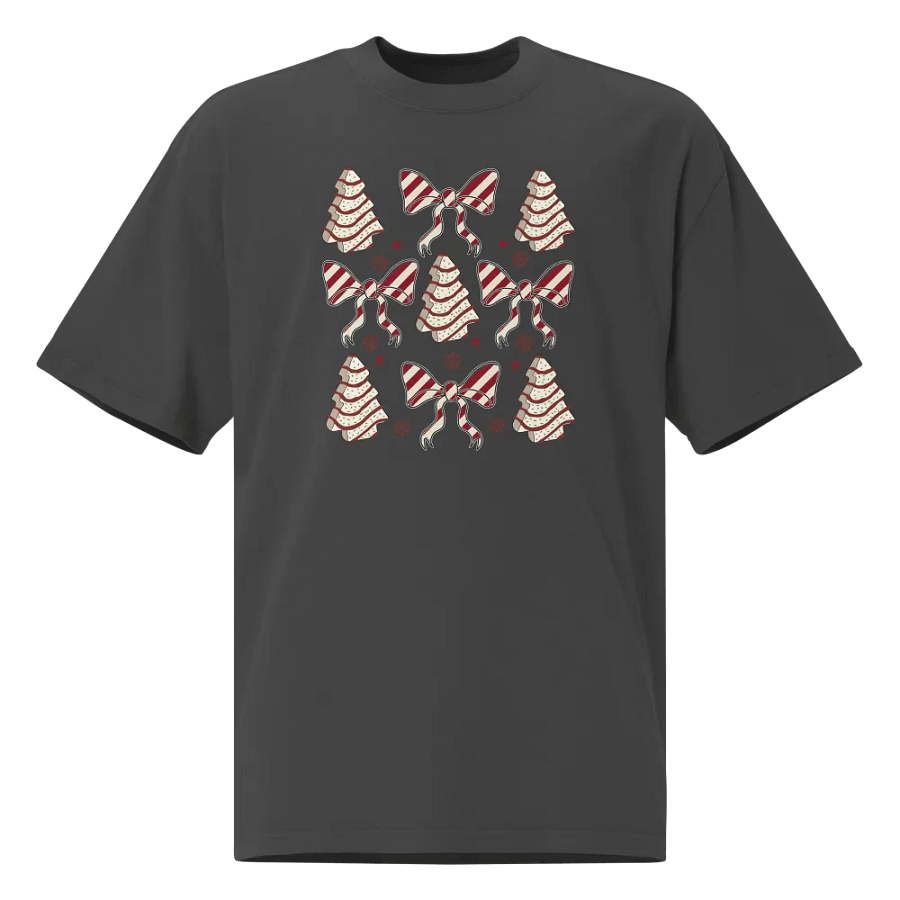 Festive Faded Christmas Tree T-Shirt product image (1)