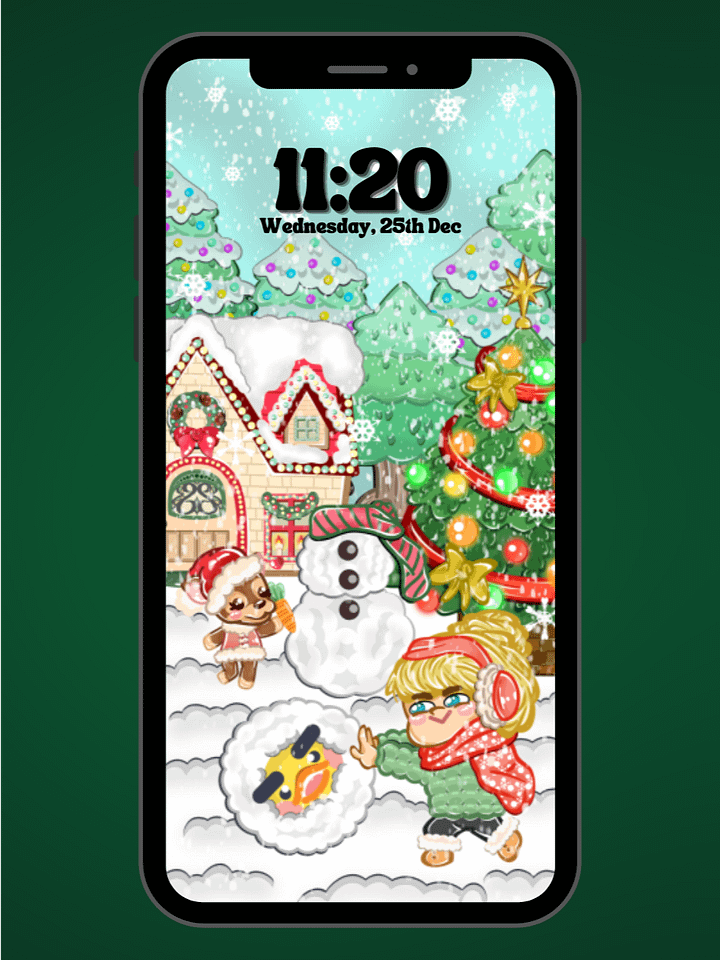 Holiday OlivesCrossing iPhone/Android Wallpaper 2023 product image (1)