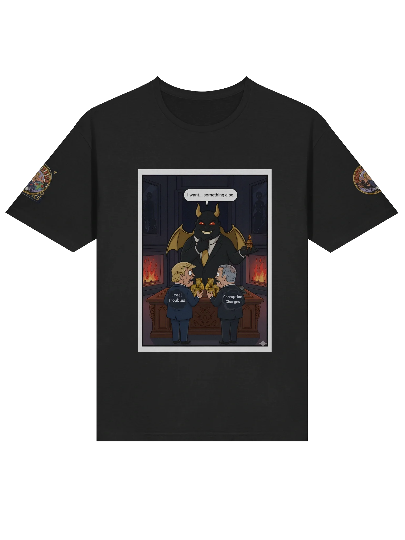 Global Chaos Caricature T-Shirt product image (10)